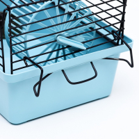 Клетка-мини для грызунов "Пижон" №1, укомплектованная, 27 х 15 х 13 см, бирюзовая Клетка-мини для грызунов "Пижон" №1, укомплектованная, 27 х 15 х 13 см, бирюзовая