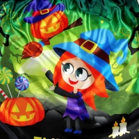 Карнавальный плащ &laquo;Волшебная тыква&raquo;