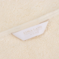 Полотенце махровое SL HOME: Classic "Айвори" 50х90 см, 100% хлопок, 530 г/м2
