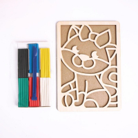 Пластилиновые картинки &laquo;Котёнок&raquo;