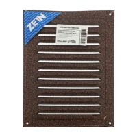 Решетка вентиляционная ZEIN Люкс РМ1724М, 170х240 мм, с сеткой, металлическая, медный антик Решетка вентиляционная ZEIN Люкс РМ1724М, 170х240 мм, с сеткой, металлическая, медный антик