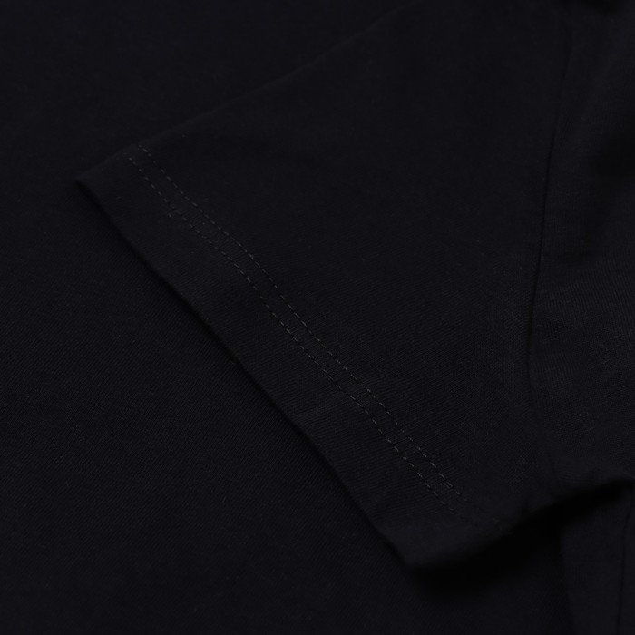 Футболка для девочки, цвет чёрный, рост 164 см