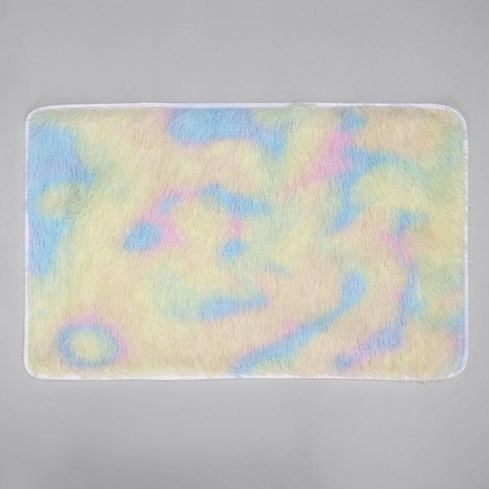 Коврик для ванной Доляна &laquo;Пушистик. Единорог&raquo;, 50&times;80 см