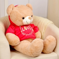 Мягкая игрушка &laquo;Медведь&raquo; в кофте, 95 см, цвет коричневый
