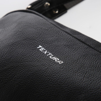 Сумка женская через плечо TEXTURA, маленький размер, цвет чёрный