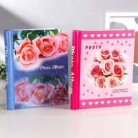 Фотоальбом магнитный 20 листов "Цветочный всплеск" МИКС 29х24,5х2,5 см