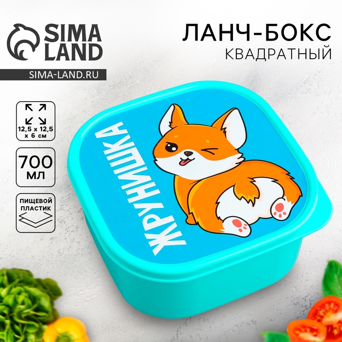 Ланч-бокс «Жрунишка», 700 мл Ланч-бокс «Жрунишка», 700 мл
