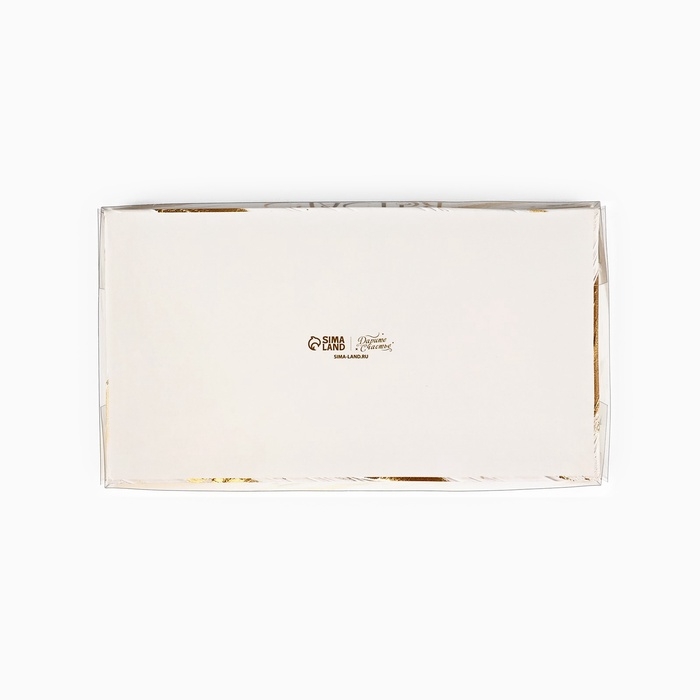 Коробка под 8 конфет с ячейками &laquo;Счастья&raquo;, 10 х 18.5 х 3 см