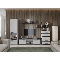 Тумба для ТВ МТ-2 Модена, 1680х406х526, Ясень анкор светлый/Венге Тумба для ТВ МТ-2 Модена, 1680х406х526, Ясень анкор светлый/Венге