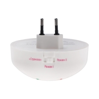 Отпугиватель комаров ENERGY SWT-441E, ультразвуковой, 9 Вт, до 30 м2, 3 режима, белый