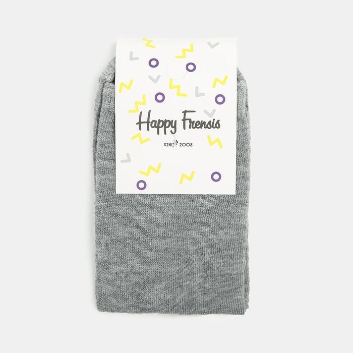 Носки детские, цвет серый, размер 20-22