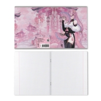 Тетрадь предметная ГЕОМЕТРИЯ, 48 листов в клетку, ErichKrause Manga, обложка мелованный картон, твин-лак, блок офсет 100% белизна, инфо-блок Тетрадь предметная ГЕОМЕТРИЯ, 48 листов в клетку, ErichKrause Manga, обложка мелованный картон, твин-лак, блок офсет 100% белизна, инфо-блок