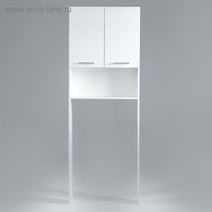 Стеллаж для ванной комнаты, Белый,  66 х 23 х 185 см