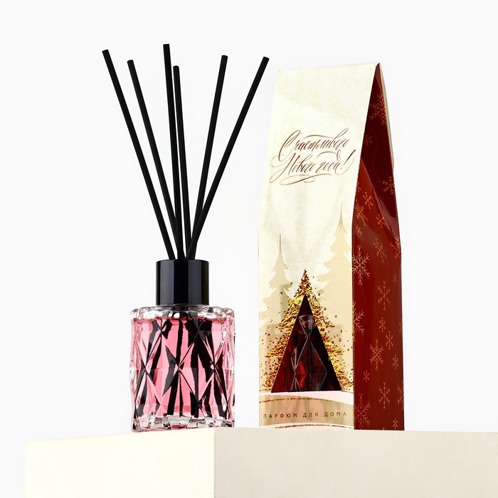 Аромадиффузор ароматический палочки &laquo;Новогодняя коллекция&raquo;,аромат жасмин, 50 мл