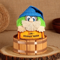 Оберег-копилка "Дом - полная чаша", 22 х 17 см, микс Оберег-копилка "Дом - полная чаша", 22 х 17 см, микс