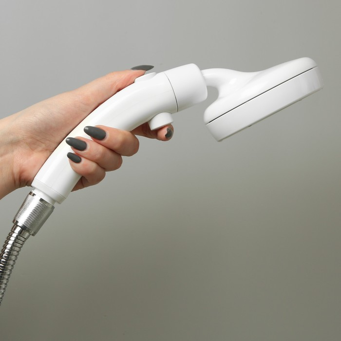 Душевая лейка Accoona A339, 1 режим, мощный напор, экономия воды, старт/стоп Душевая лейка Accoona A339, 1 режим, мощный напор, экономия воды, старт/стоп