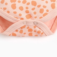 Боди детский (2 шт), цвет оранжевый, рост 74 см Боди детский (2 шт), цвет оранжевый, рост 74 см