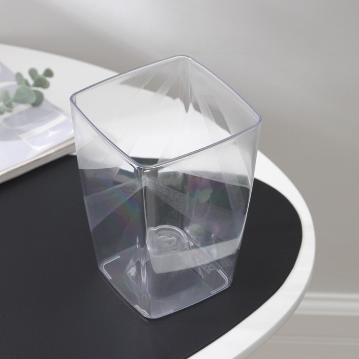 Кашпо для орхидей &laquo;Сильвия&raquo;, 1,8 л, цвет прозрачный