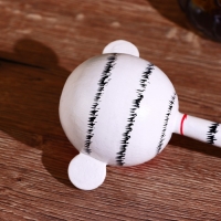 Сувенирный музыкальный инструмент Маракас "Обезьянка" дерево 22 см