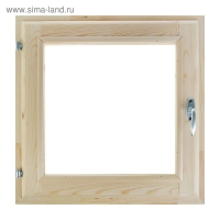 Окно, 50&times;50см, двойное стекло ХВОЯ