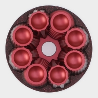 Форма для выпечки Galaxy, 26&times;8 см, антипригарное покрытие