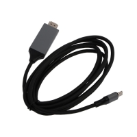 Кабель Luazon CAB-5 Type-C - HDMI, 2 м, для устройств с USB-C 3.1 (DisplayPort Alt Mode) Кабель Luazon CAB-5 Type-C - HDMI, 2 м, для устройств с USB-C 3.1 (DisplayPort Alt Mode)