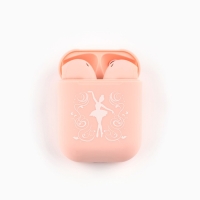 Наушники беспроводные новогодний подарок &laquo;Новый год: Балерина&raquo;, модель LV-144, 9,7 х 9,7 см