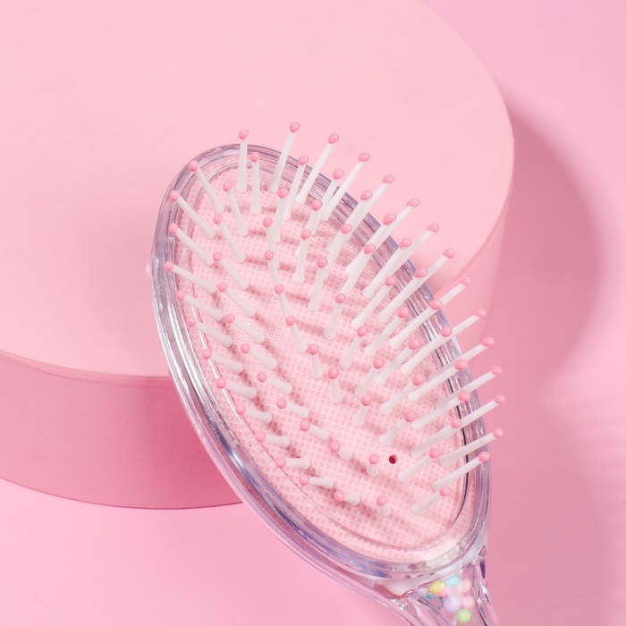 Расчёска-шейкер &laquo;Ice cream&raquo;, 5 &times; 18 см, рисунок МИКС