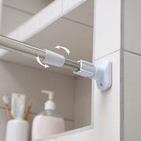 Карниз для ванной Доляна, телескопический, d=3 см,110-200 см, усиленный, нержавеющая сталь Карниз для ванной Доляна, телескопический, d=3 см,110-200 см, усиленный, нержавеющая сталь