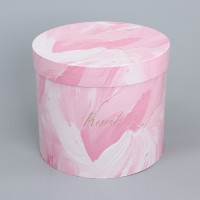 Набор шляпных коробок для цветов 4 в 1, упаковка подарочная, «Нежный», 14 х 13 см - 20 х 17.5 см Набор шляпных коробок для цветов 4 в 1, упаковка подарочная, «Нежный», 14 х 13 см - 20 х 17.5 см