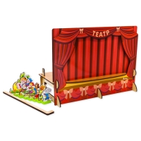 Кукольный театр «3 сказки», конструктор Кукольный театр «3 сказки», конструктор