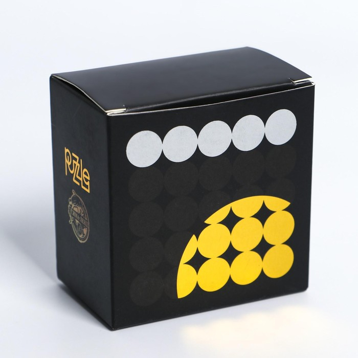 Неокуб &laquo;Золотой&raquo; 3мм, 216 шариков (со скретч слоем)