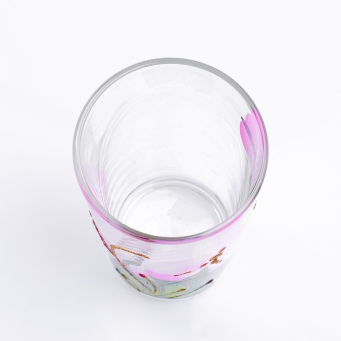 Набор для сока "Орхидея" художественная роспись, 6 стаканов  1250/200 мл МИКС