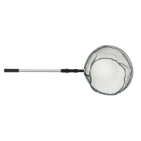 Подсачник складной телескопический П-09, 150 см, круглый обод 35 см, капрон Подсачник складной телескопический П-09, 150 см, круглый обод 35 см, капрон