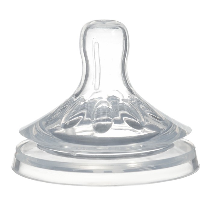 Бутылочка для кормления &Oslash;50 ШГ 120 мл., стекло, цвет белый