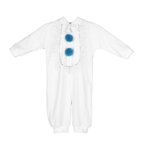 Карнавальный костюм для малышей &laquo;Зайчик с голубыми ушами&raquo;, велюр, хлопок, рост 74-92 см