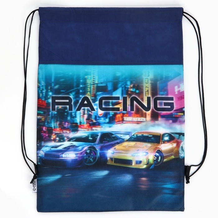 Мешок для обуви &laquo;1 сентября: Racing&raquo; нетканное полотно, размер 30 х 40 см