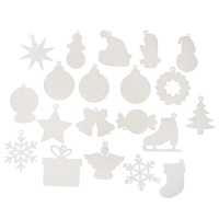 Новый год! Набор для творчества &laquo;Ёлочные игрушки&raquo; без нанесения