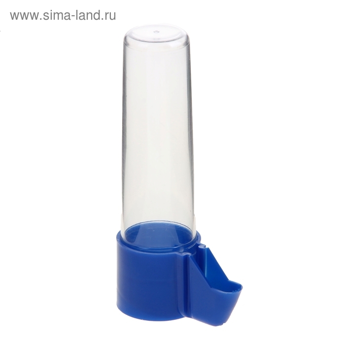 Автопоилка для птиц, большая (для вертикальных прутьев), 40 х 70 х 140 мм, микс цветов Автопоилка для птиц, большая (для вертикальных прутьев), 40 х 70 х 140 мм, микс цветов