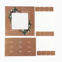 Коробка под 16 конфет &laquo;Новогодние моменты&raquo;, 18.9 х 18.9 х 3.8 см, Новый год