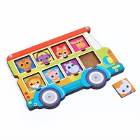 Рамка-вкладыш «Логопедический автобус» Рамка-вкладыш «Логопедический автобус»