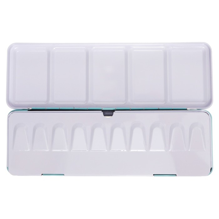 Краски акварельные, перламутровые, в металлической коробке, 24 цвета