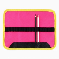 Пенал для кистей и карандашей текстиль, 16 предметов «Краска» Пенал для кистей и карандашей текстиль, 16 предметов «Краска»