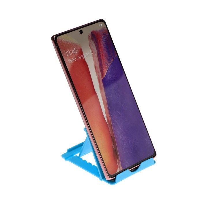 Подставка для телефона Luazon, складная, регулируемая высота, синяя