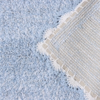 Коврик для дома Доляна &laquo;Тэя&raquo;, 50&times;80 см, цвет голубой