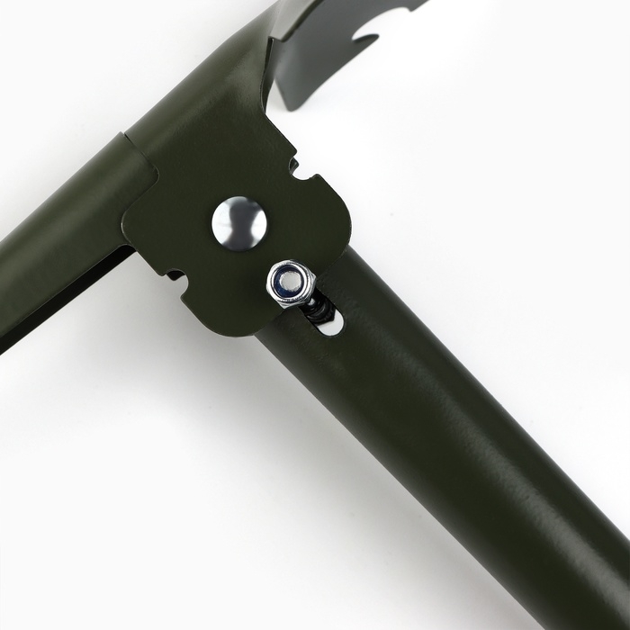 Лопата туристическая, складная &laquo;Никаких преград&raquo;, 36 х 10 см., металлический черенок с ручкой, в чехле