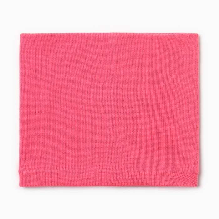 Снуд детский, цвет коралловый, размер 50х22 см