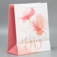 Пакет подарочный ламинированный, упаковка, &laquo;Нежность&raquo;, 25.4 х 30.5 х 12.7 см