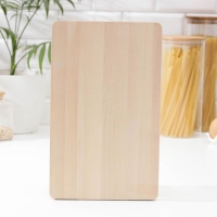 Доска разделочная Доляна, 32×20×2 см, с выемками для пальцев, берёза Доска разделочная Доляна, 32×20×2 см, с выемками для пальцев, берёза