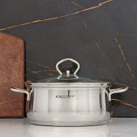 Кастрюля &laquo;Лира&raquo; 3.2 л, d=20 см, капсульное дно, индукция